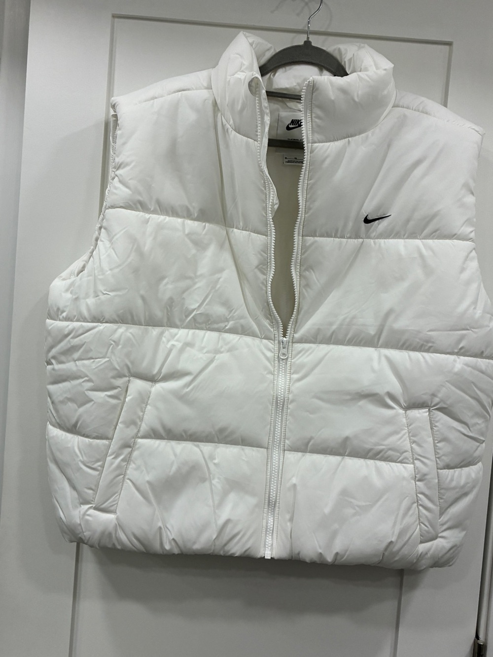 Nike Therma-FIT White Puffer Vest XL